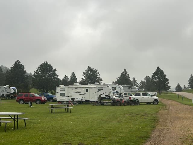 Rush No More RV resort grounds and landscape
