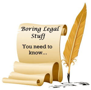 Boring legal stuff - graphic