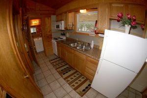 Cabin 12 kitchen