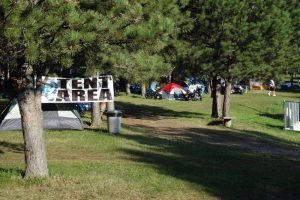 Tent Camping Area (lg) - Rush No More Campground and Cabins Sturgis SD